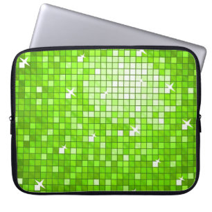 Disco deckt grüne Laptophülse 15 Zoll mit Ziegel Laptopschutzhülle