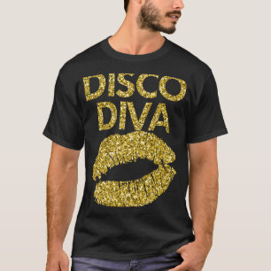 Disco Diva Frauen und Damen im östlichen Teil Euro T-Shirt