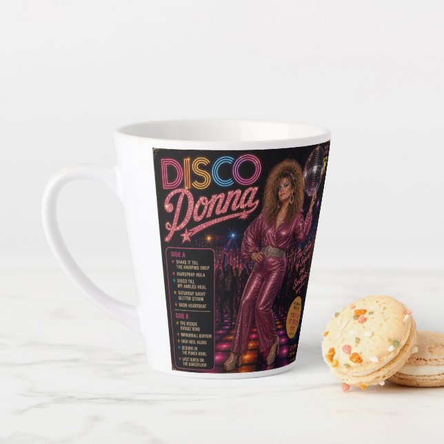 Disco Donna Album Milchtasse (Beispiel)