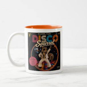 Disco Eichhörnchen Zweifarbige Tasse