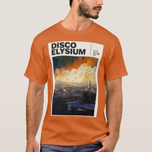 Disco Elysium Disco Elysium Disco Elysium Disco El T-Shirt (Vorderseite)