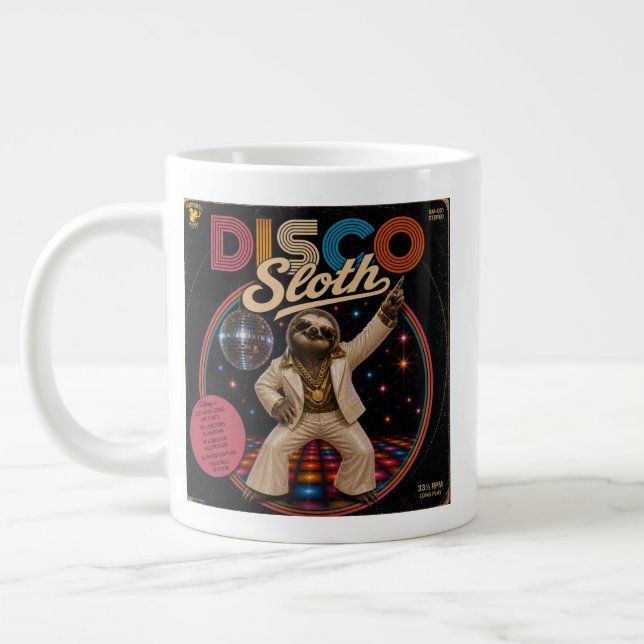 Disco Faultier Jumbo-Tasse (Links)