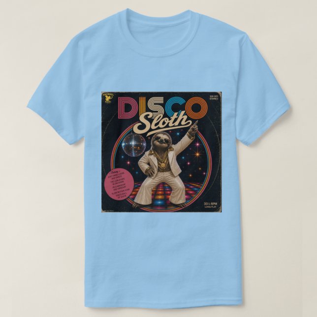 Disco Faultier T-Shirt (Design vorne)