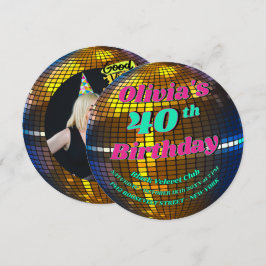 Disco-Fieber Einladung