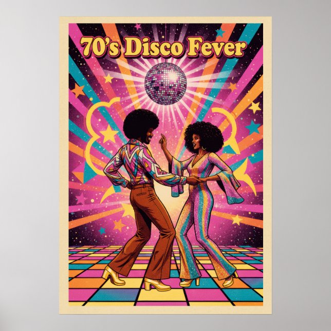 Disco Fieber V07 Poster (Vorne)