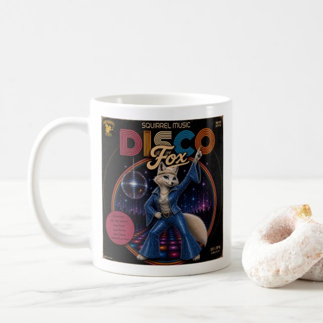 Disco Fox Duo Kaffeetasse (Mit Donut)