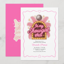 Disco-Glamour-Hot-Pink-Showgirl-Ära-Junggesellinne