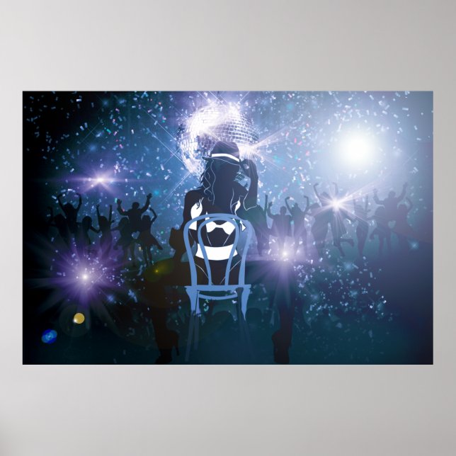 Disco Heartbeat Poster (Vorne)