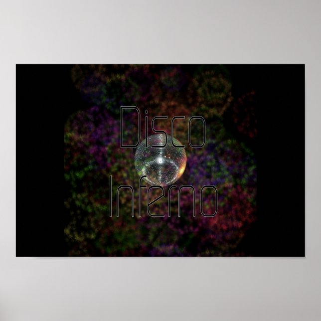 Disco Inferno Poster (Vorne)