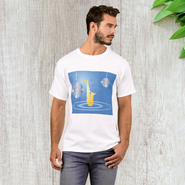Disco Jazz Saxophone Parco Tassino T-Shirt (Von Creator hochgeladen)