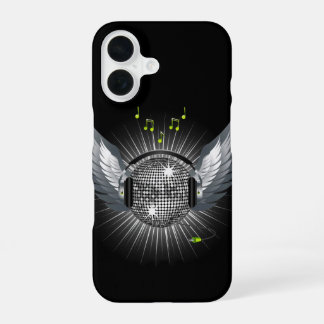 Disco-Kugel-Flügel iPhone 16 Hülle