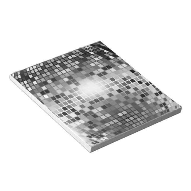 DISCO-KUGEL NOTIZBLOCK (angewinkelt)
