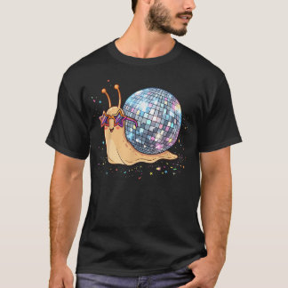 Disco-Kugel-Schnecke T-Shirt