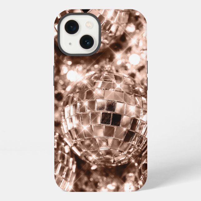 Disco-Kugeln Glam 17 iPhone Hülle (Rückseite)