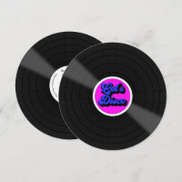 "Disco Lass" Vinyl Record Geburtstagsparty