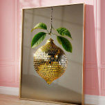 Disco Lemon Wall Art, Ästhetischer Pop Art Zuhause Poster<br><div class="desc">Mit dieser Disco Lemon Wall Art verwandeln Sie Ihren Raum in einen sofortigen Konversationsstarter - eine faszinierende Fusion aus Pop Art Spaß, Retro-Vibes und unerwarteter Fruchtspass. Dieses kühne und lebendige Design erinnert an eine klassische Zitrone als glitzernde Diskokugel, von einem grünen Zweig suspendiert und zum Party bereit. Es ist eine...</div>