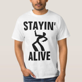 DISCO LOVER T - Shirt, BLEIBE LEBEN T-Shirt
