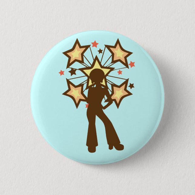 Disco-Mutter Button (Vorderseite)