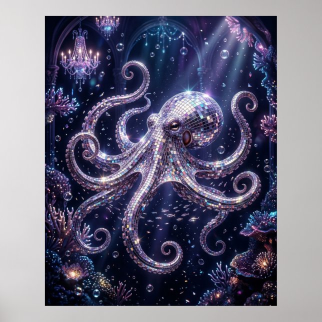 Disco-Oktopus-Riff Poster (Vorne)