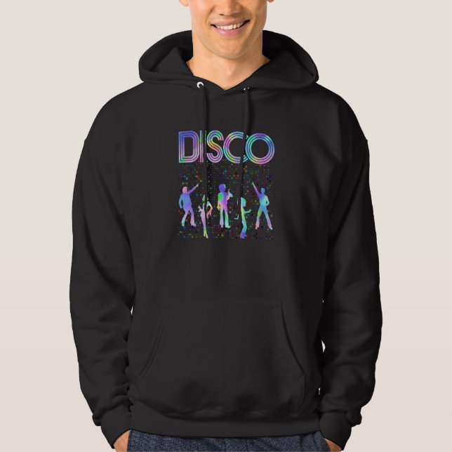 Disco Outfit 70er Hoodie (Vorderseite)