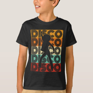 Disco Outfit Women 70er Kostüme und 80er T-Shirt