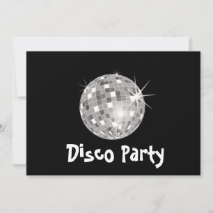 Disco-Party Einladung