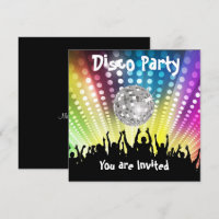 Disco Party Einladung Jegliche Feiern