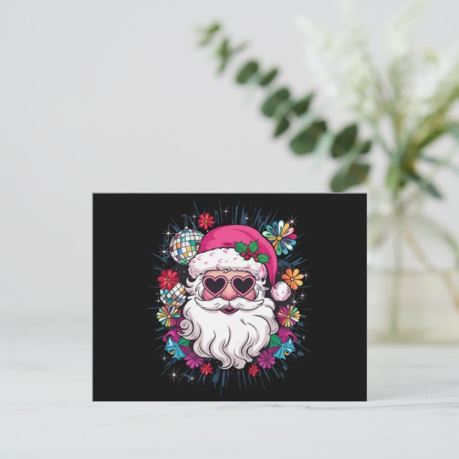 Disco Pink Weihnachten Weihnachten Weihnachten Wei (Stehend Vorderseite)
