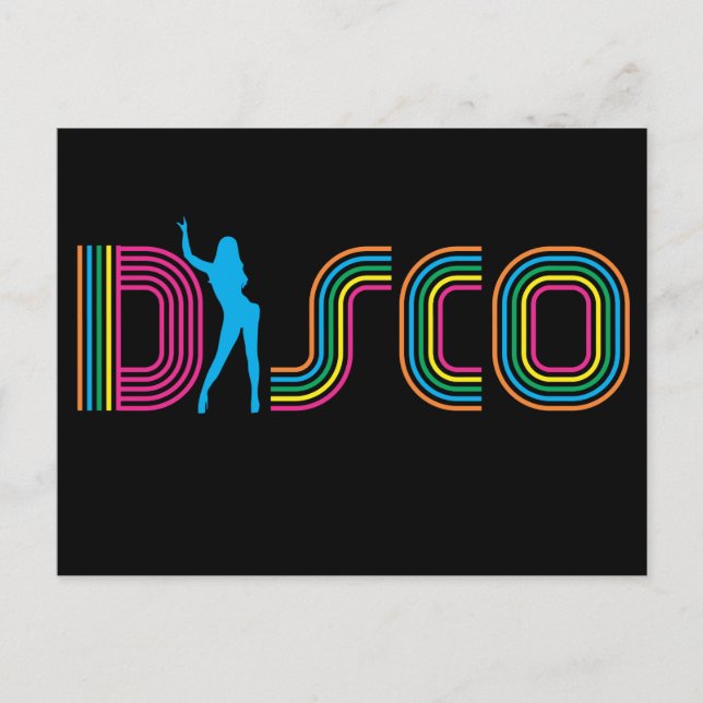 DISCO POSTKARTE (Vorderseite)