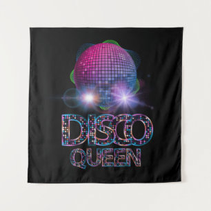 Disco Queen - Disco der 70er Jahre Themenwelt der Wandteppich