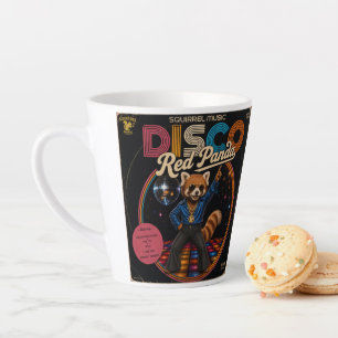 Disco Red Panda Duo Milchtasse