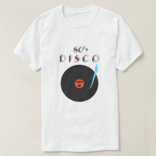 Disco Retro Party T - Shirt Tanzmusik