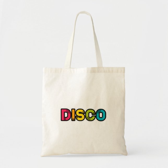 DISCO-Retrovinyl Tragetasche (Vorne)