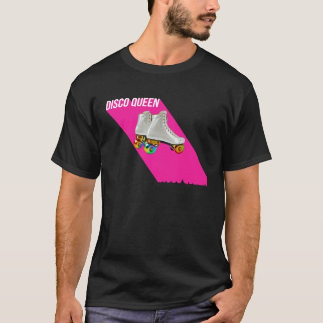 Disco Roller Queen T-Shirt (Vorderseite)