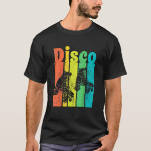 Disco Roller Vintag Skater Classic 70er 80er Skati T-Shirt
