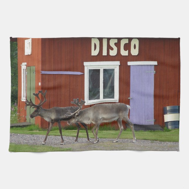 DISCO-ROTWILD GESCHIRRTUCH (Horizontal)