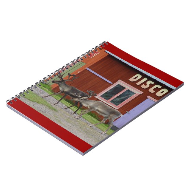 DISCO-ROTWILD NOTIZBLOCK (Linke Seite)
