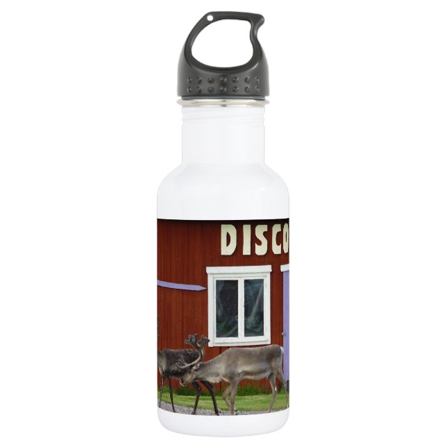 DISCO-ROTWILD TRINKFLASCHE (Vorderseite)