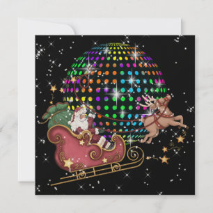DISCO Santa - Party - SRF Einladung
