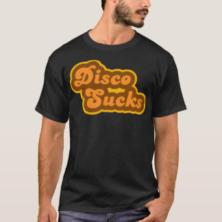Disco Sind zum Kotzen Retro-70er-Logo T-Shirt