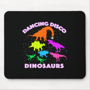Disco tanzende Dinosaurier beweisen, dass ein groß Mousepad