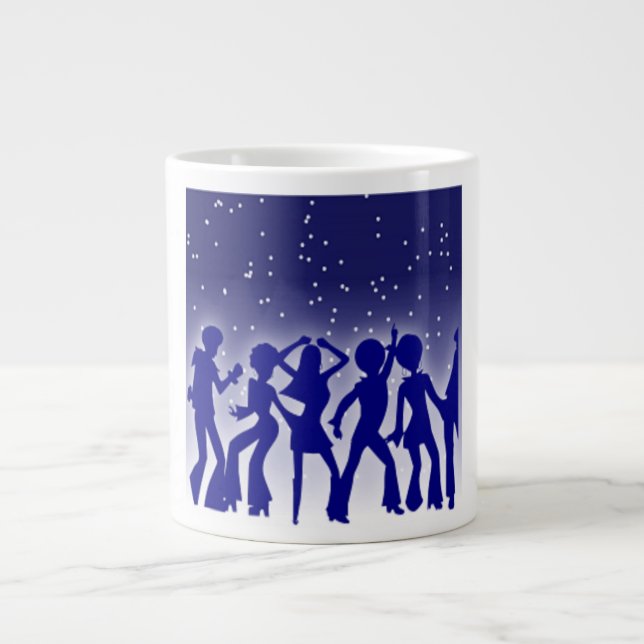 DISCO-TÄNZER Jumbo-Tasse (Vorderseite)