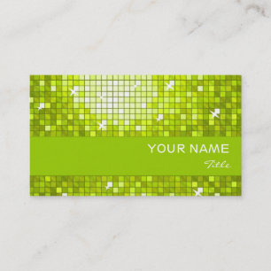 Disco Tiles Limone Visitenkarte Limoner Streifen