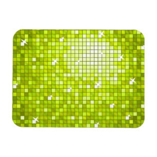 Disco Tiles Limoner Premium-Magnet Magnet