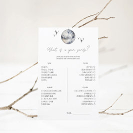 Disco, was in Ihrem Brautparty gespielt wird