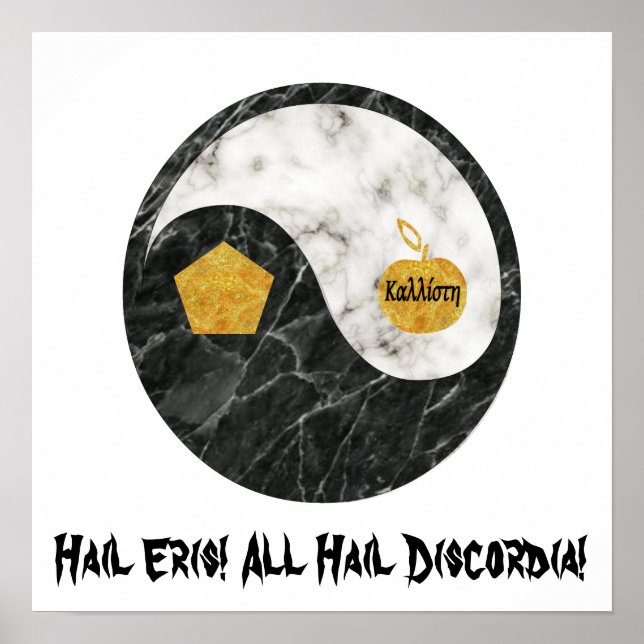Discordia-Poster Poster (Vorne)
