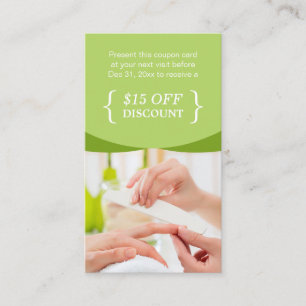 Discount Coupon Nail Salon WELLNESS-CENTER Chic Na