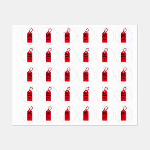 Discount-Sticker Etiketten