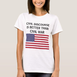 Discours civil mieux que le t-shirt drapeau améric