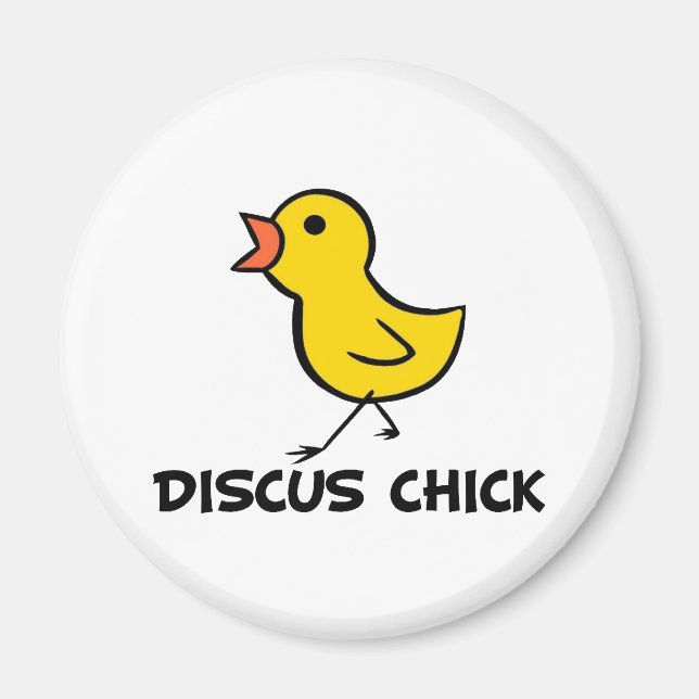 Discus Chick Magnet (Vorne)